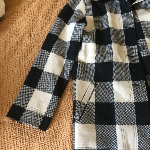 Pendleton Plaid Peacoat - Picture 4 of 7